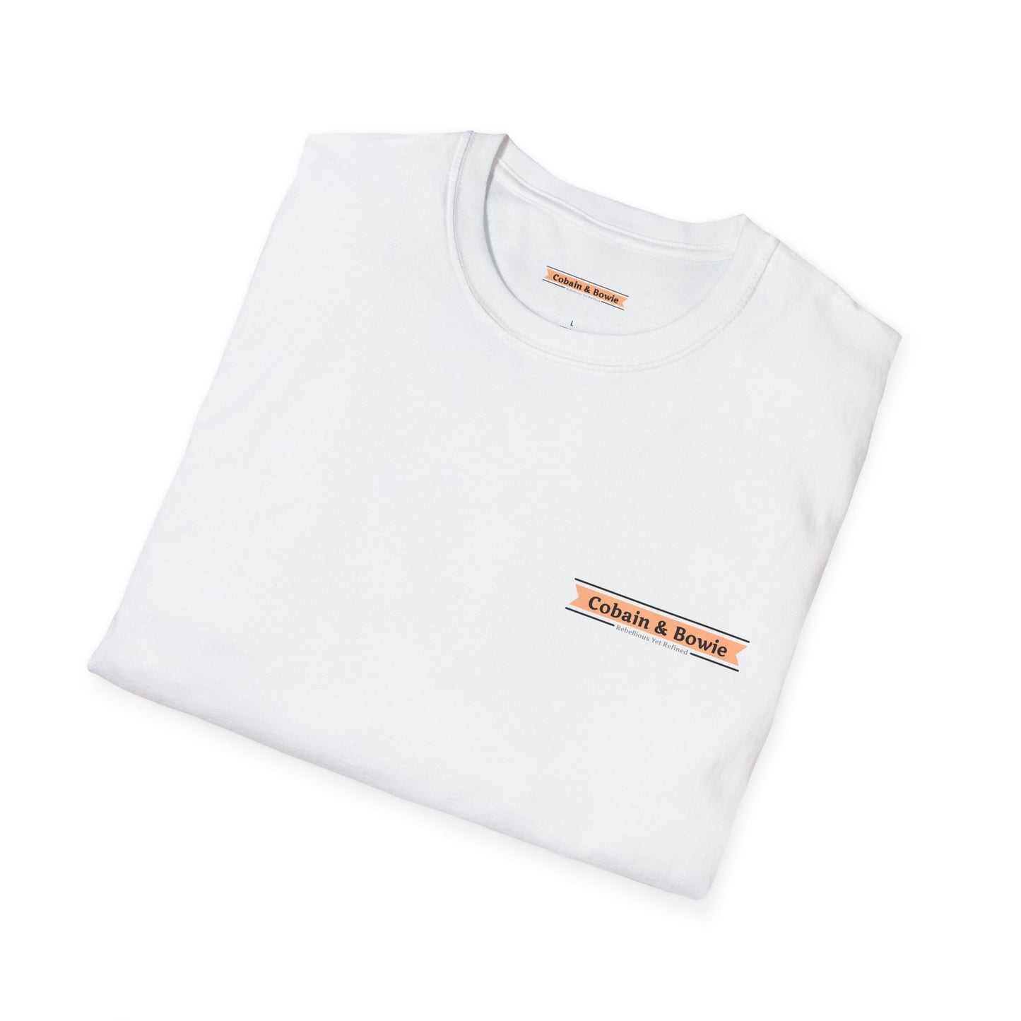 Cobain & Bowie Unisex Softstyle T-Shirt