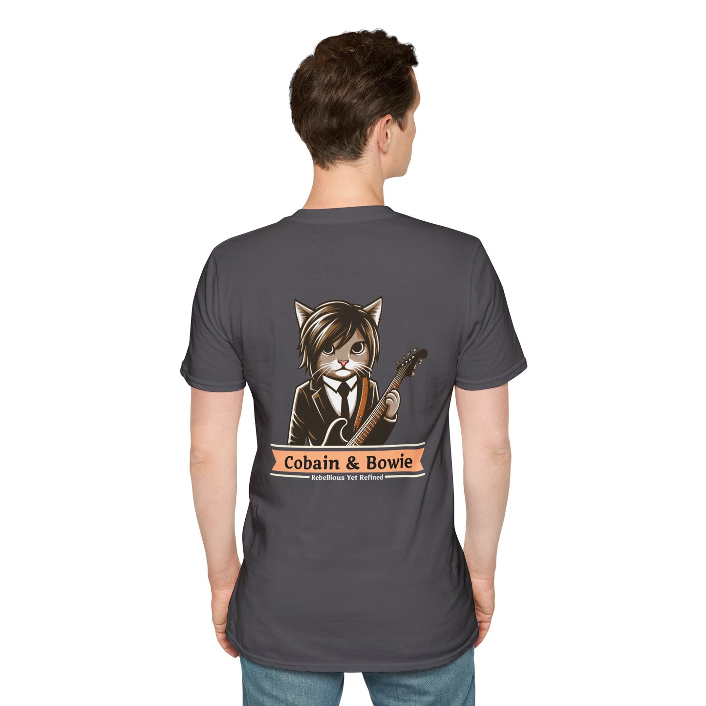 Cobain & Bowie Unisex Softstyle T-Shirt