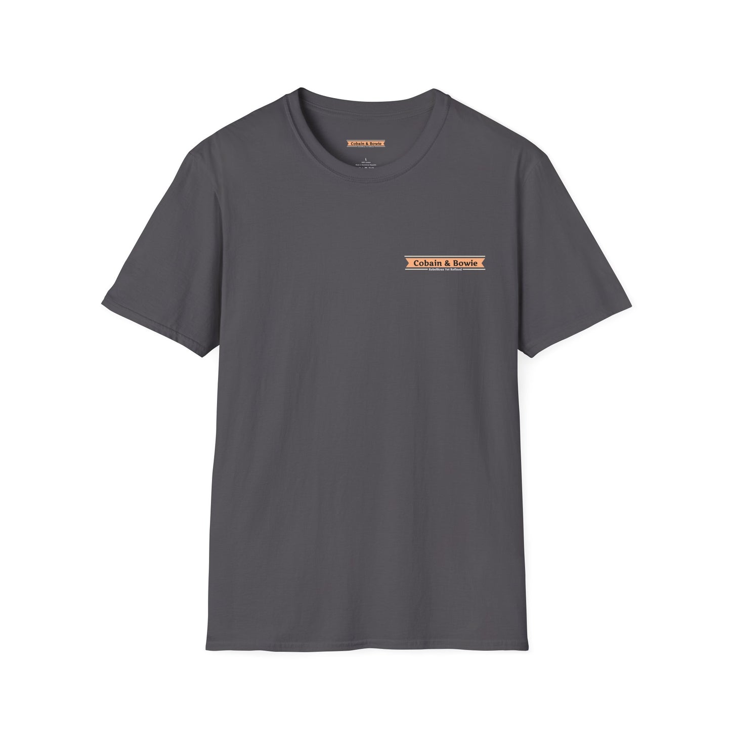 Cobain & Bowie Unisex Softstyle T-Shirt
