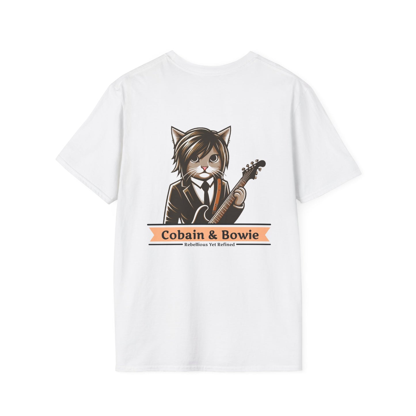 Cobain & Bowie Unisex Softstyle T-Shirt