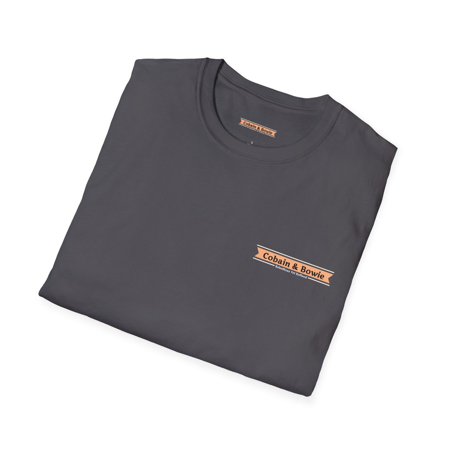 Cobain & Bowie Unisex Softstyle T-Shirt