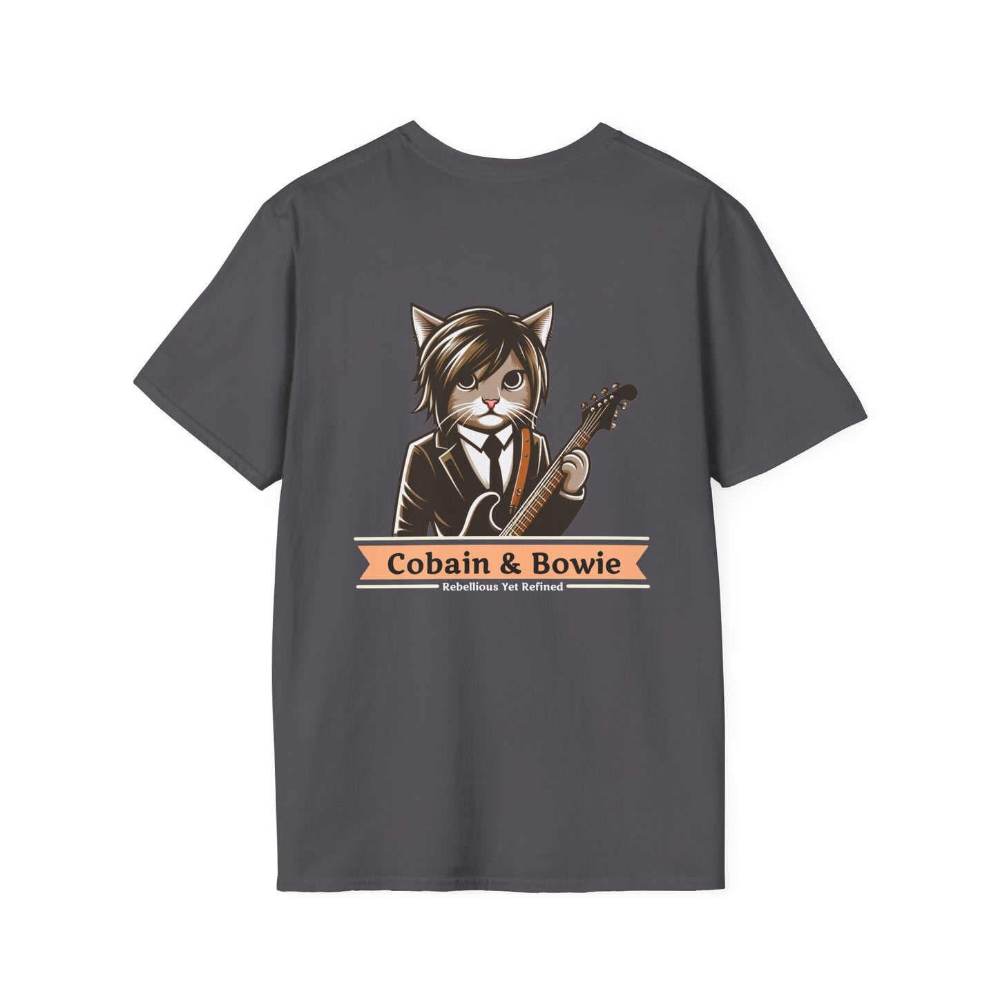 Cobain & Bowie Unisex Softstyle T-Shirt