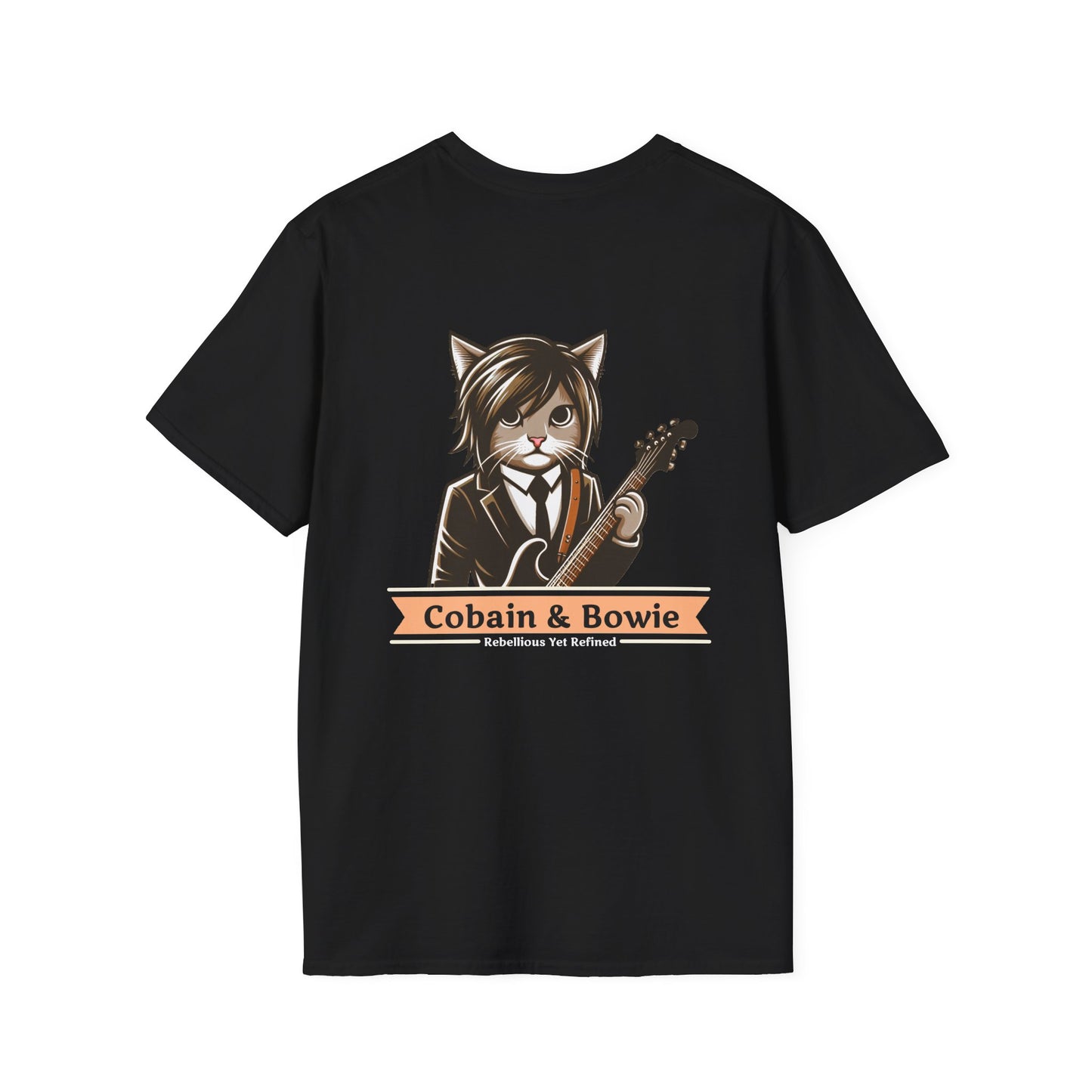 Cobain & Bowie Unisex Softstyle T-Shirt