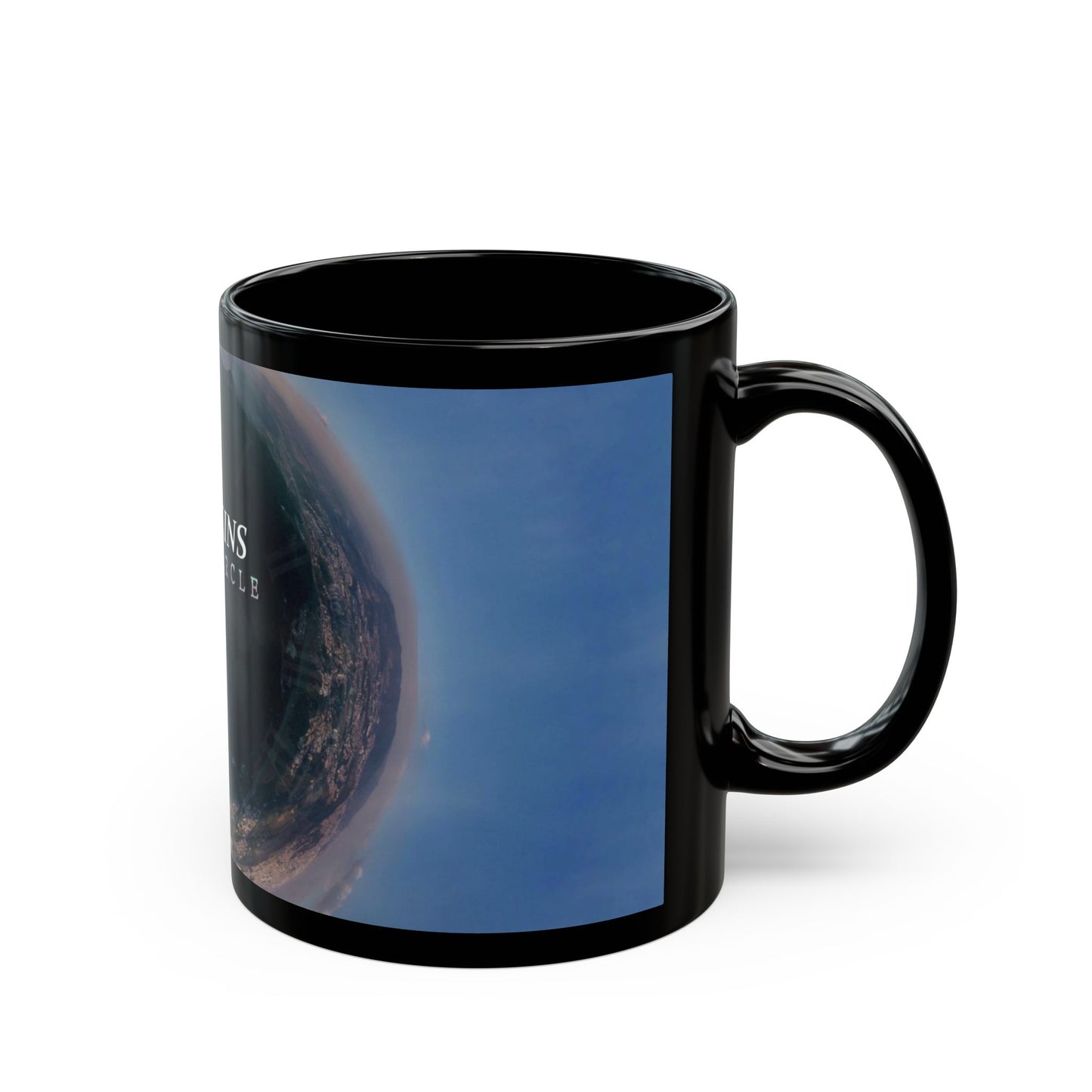 Full Circle Ceramic Mug - Black
