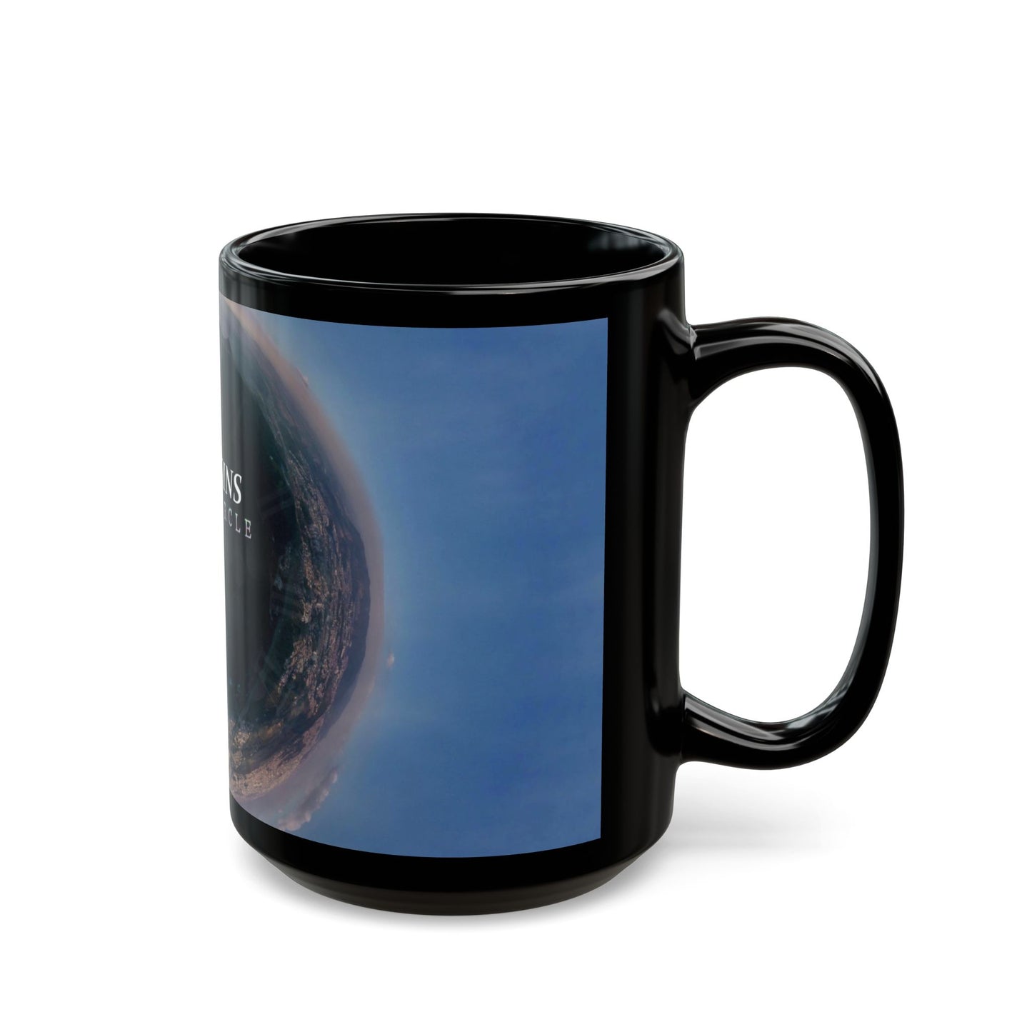 Full Circle Ceramic Mug - Black